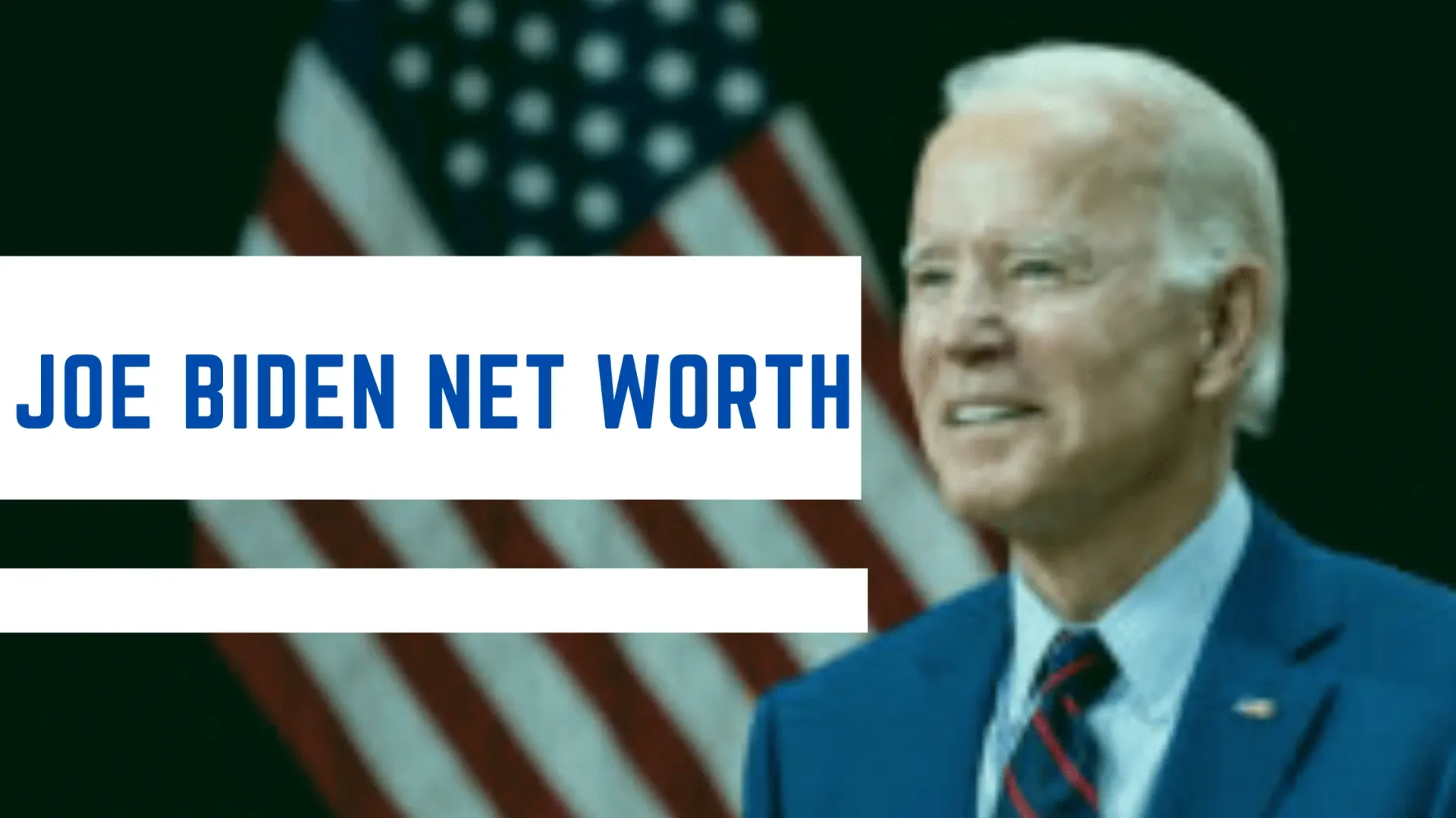 Joe Biden Net Worth